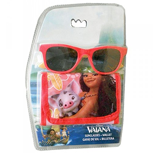 Disney Vaiana - Set de Gafas de Sol con portafolios, WD17837