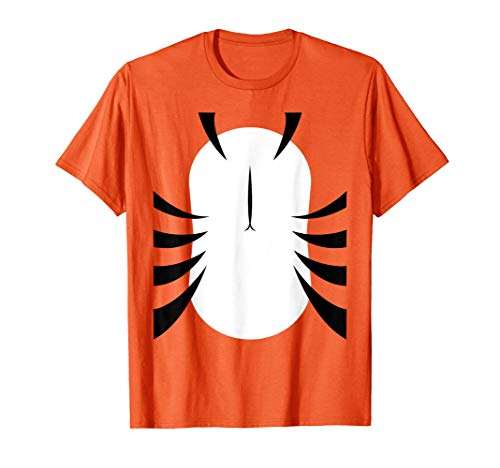 Divertido disfraz de tigre de Halloween Disfraz rápido y Camiseta