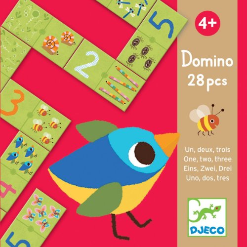 Djeco - Educativos Domino uno, Dos, Tres