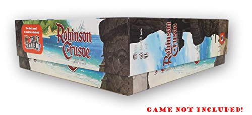 docsmagic.de Organizer Insert for Robinson Crusoe 2nd Edition Box - Encarte