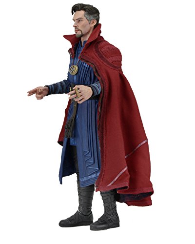 Doctor Strange- Figura, Color Azul, Talla única (NECA 61482)