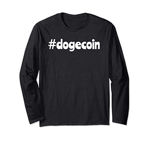 # dogecoin- Increíbles regalos en moneda criptográfica Manga Larga