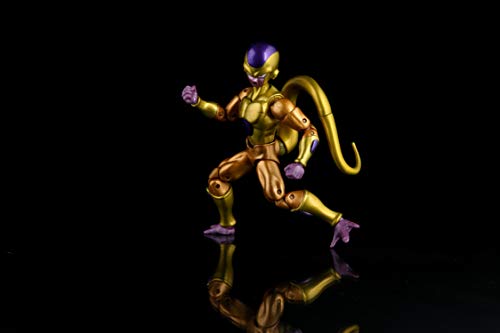 Dragon Ball Super - Figuras de personajes, Serie 6, S6 dorado Frieza., Series 6