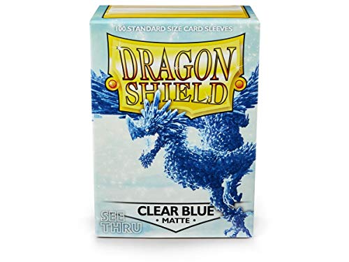 Dragon Shield Standard Sleeves Fundas para Tarjetas Color Azul Mate. (Arcana Tinmen AT-11033)