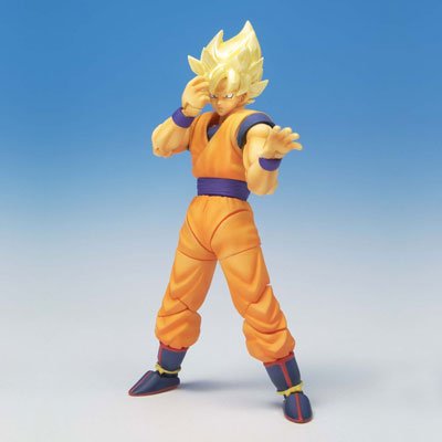 Dragonball Z BanDai Hybrid Action Mega Articulated 4 Inch Action Figure Super Saiyan Goku (japan import)