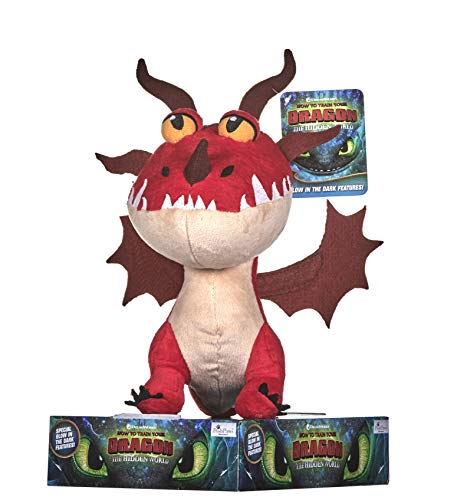 Dreamworks 12435 How to Train Your Dragon - Gancho de peluche (27 cm), multicolor