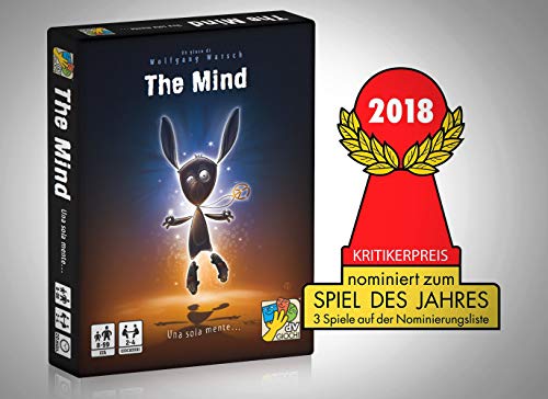 dV Giochi - DVG9346, The Mind - con el Solo Ayuto de la Mente - Edición Italiana, Azul