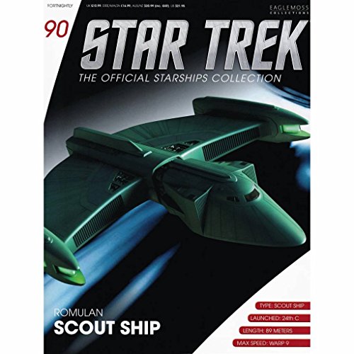 Eaglemoss Star Trek Starships Collection Nº 90 Romulan Scout Ship