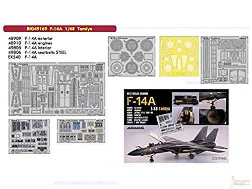 Eduard EDBIG49169 Big Ed - Juego de Accesorios fotográficos para Tomcat (Tamiya)