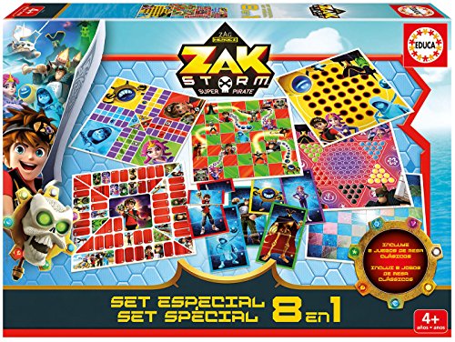 Educa Borrás- Zak Storm Set Especial, Multicolor (17719)