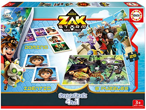 Educa Borrás- Zak Storm Superpack (17715)