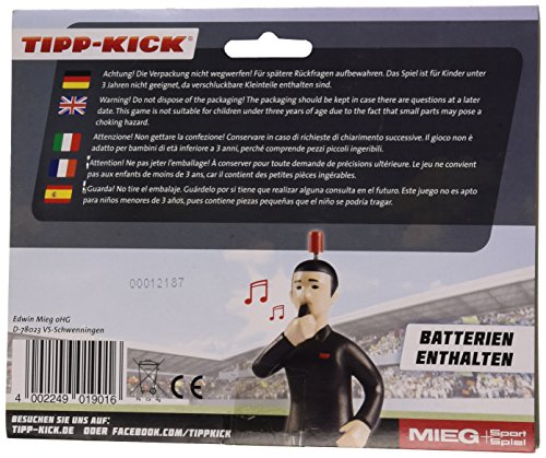 Edwin Mieg OHG MIE01901 - Accesorios TIPP-Kick - Árbitro con el silbido, Juego de Mesa