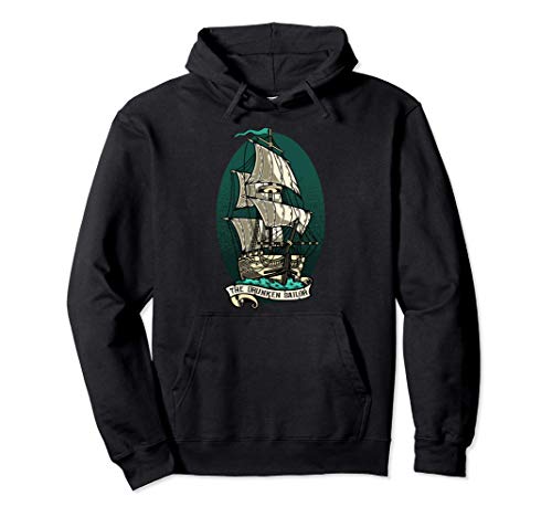 El Marinero Borracho - Pirata y Marinero Veneno - Barco Sudadera con Capucha