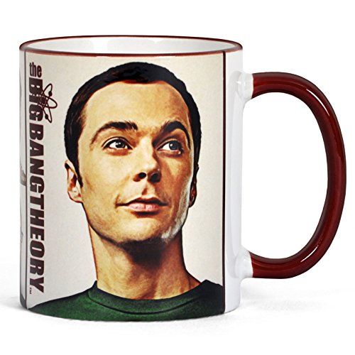 Elbenwald Big Bang Theory Taza de Estilo Retro con Sheldon & Co