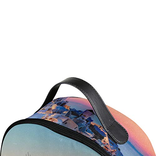 Eslifey Grecia Santorini Caldera Sunset Paisaje Bolsa Escolar Mochilas Diarias para Estudiantes