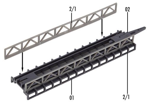 Faller - Puente de modelismo ferroviario