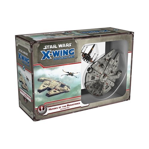 Fantasy Flight Games FFGSWX57 Star Wars X-Wing - Juego de Mesa con Figuras en Miniatura, Paquete de expansión Heroes of The Resistance (no necesariamente en español)