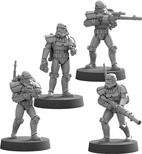 Fantasy Flight Games- Star Wars Legion - Soldados de Asalto Imperiales Expansión de Mejora, Color (SWL52ES)