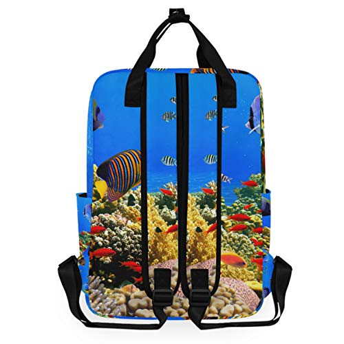 FANTAZIO Coral Colony Reef Mochila Casual