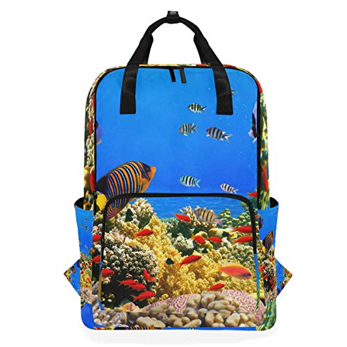 FANTAZIO Coral Colony Reef Mochila Casual