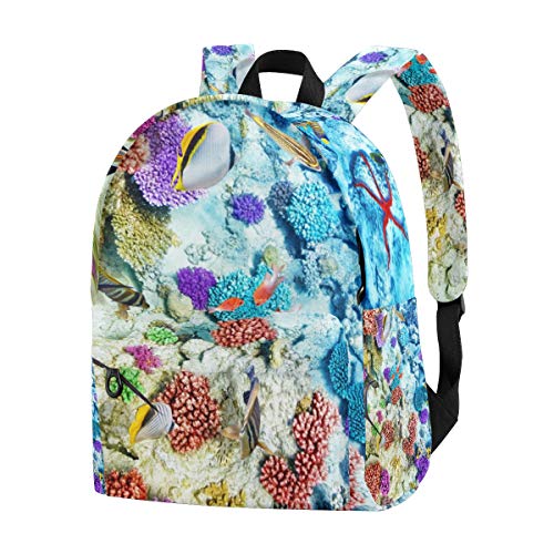 FANTAZIO Mochila Coral Reef Under Sea Daypack