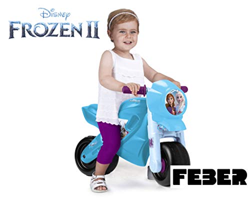 Feber Motofeber 2 - Correpasillos Disney Frozen 2 con claxon, para niños y niñas de 3 a 5 años (Famosa 800012202)