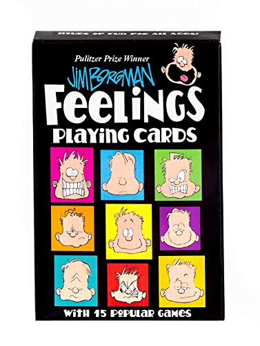 Feelings Playing Cards by Jim Borgman Pulitzer Prize Winner by Time Promotions