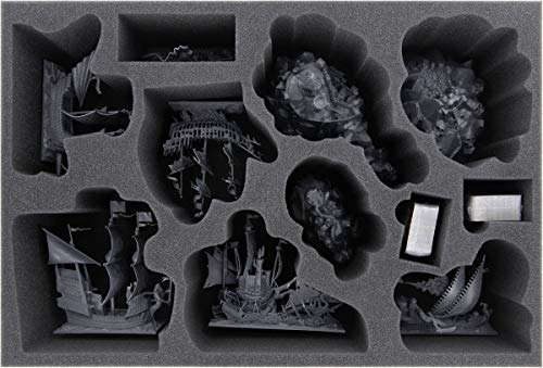 Feldherr Foam Tray Set Compatible with Dreadfleet - Board Game Box