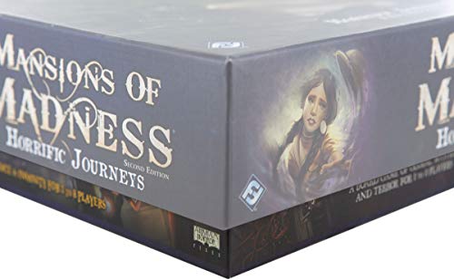 Feldherr Juego de bandejas de Espuma Compatible con Mansions of Madness 2ª Edición: Horrific Journeys Caja de Juego de Mesa