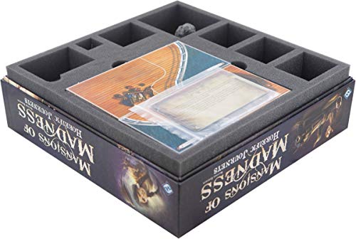 Feldherr Juego de bandejas de Espuma Compatible con Mansions of Madness 2ª Edición: Horrific Journeys Caja de Juego de Mesa