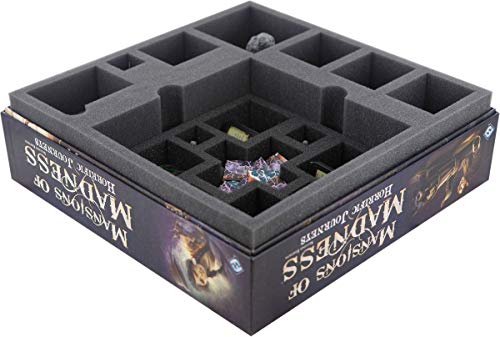 Feldherr Juego de bandejas de Espuma Compatible con Mansions of Madness 2ª Edición: Horrific Journeys Caja de Juego de Mesa