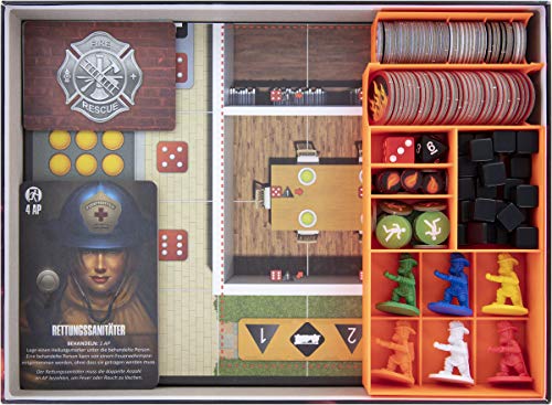 Feldherr Organizador Compatible con Flash Point: Fire Rescue - Caja de Juegos de Mesa