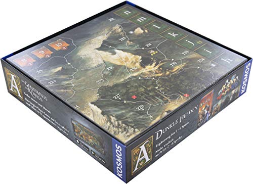 Feldherr Organizador Compatible con Leyendas de Andor: La última Esperanza + expansión Dark Heroes