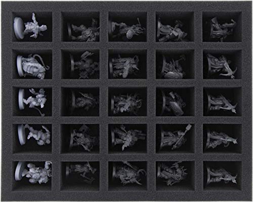 Feldherr Storage Box M es Compatible con 75 miniaturas sobre Base Grande