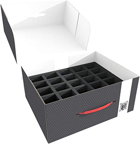 Feldherr Storage Box M es Compatible con 75 miniaturas sobre Base Grande