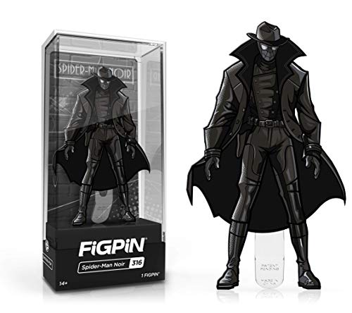 FiGPiN Spider-Man Noir - Pin coleccionable con vitrina premium