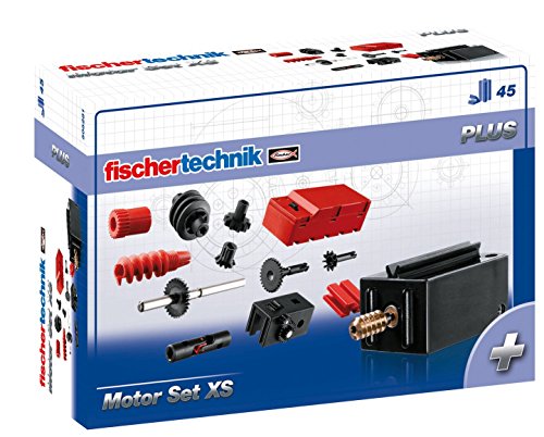 Fischertechnik Motor Set XS – Construye tú mismo un Motor de 45 piezas, mientras Aprendes.