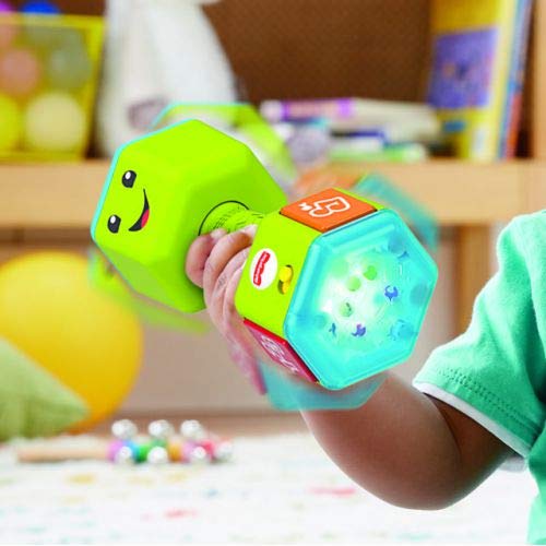 Fisher-Price - El Pescado Suena y se Ilumina con Luces de Colores. Juguete para niños de 6 Meses y Meses, GRF34.