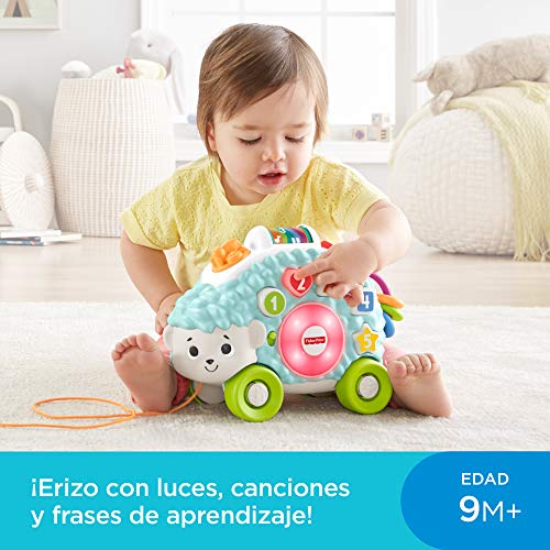 Fisher-Price Erizo Linkimals, Juguete interactivo bebés +9 meses (Mattel, GJB06) , color/modelo surtido