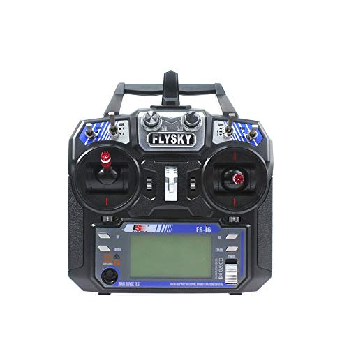 Flysky FS-i6 6CH 2.4G AFHDS 2A Sistema de Radio transmisor LCD para helicóptero RC Quadcopter DIY Modo Drone2