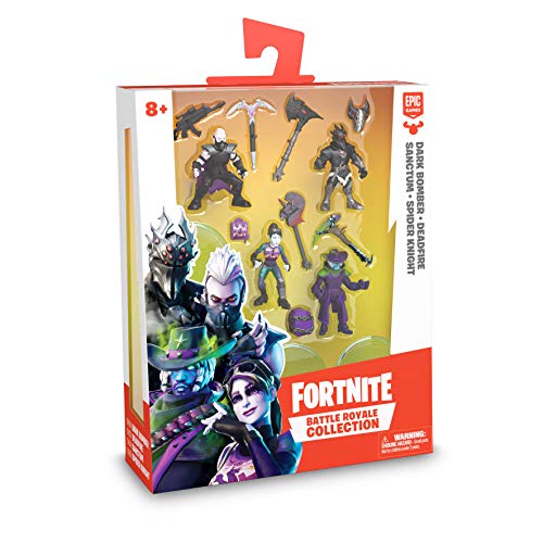 Fortnite. Pack de 4 Figuras de 7 cm articuladas, Serie 3, edición Limitada