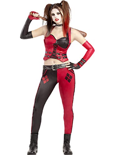 Funidelia | Disfraz de Harley Quinn - Arkham City Oficial para Mujer Talla XS ▶ Superhéroes, DC Comics, Suicide Squad, Villanos