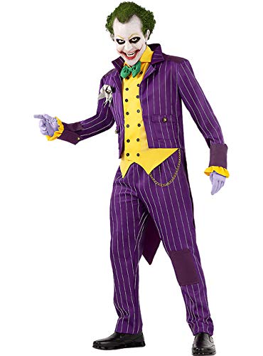 Funidelia | Disfraz de Joker - Arkham City Oficial para Hombre Talla S ▶ Superhéroes, DC Comics, Villanos