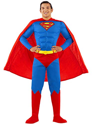 Funidelia | Disfraz de Superman Oficial para Hombre Talla L ▶ Hombre de Acero, Superhéroes, DC Comics, Justice League