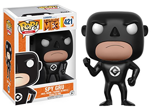 Funko 13429 - Spy Gru figura de vinilo, colección de POP, seria Despicable Me 3, surtido: colores aleatorios (blanco/negro)