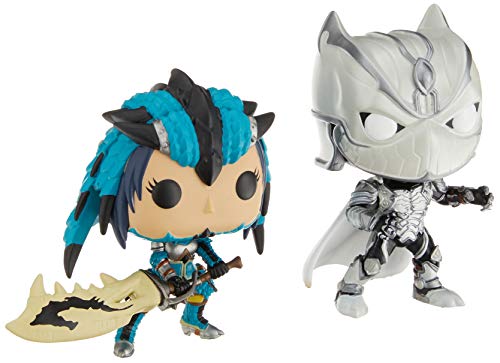 Funko 22788 Pop! Juegos de Vinilo: Marvel VS Capcom Black Panther VS Monster Hunter Exclusive