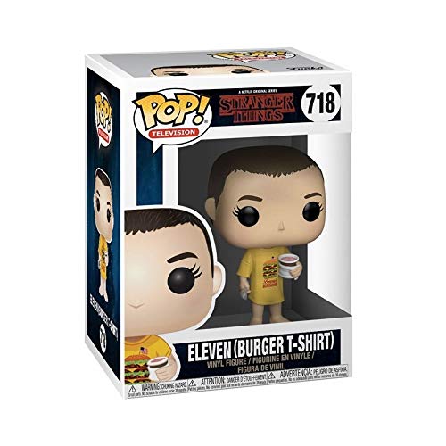 Funko 35057 Pop Vinyl: Stranger Things: Eleven in Burger tee, Multi