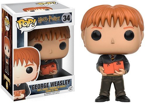 Funko- George Weasley Figura de Vinilo, colección de Pop, seria Harry Potter (10986)