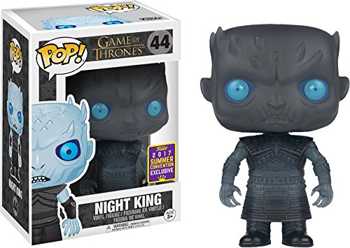 Funko – Juego de Tronos - Colección Pop Vinyl, Figura 44,  Rey de la Noche «Translucent Night King» - Edición SDCC Summer Convention