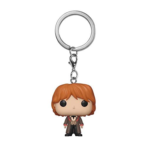 Funko- Keychain Harry Potter Llavero Ron Weasley, Color Mulitcolor, One-Size (FK42630)